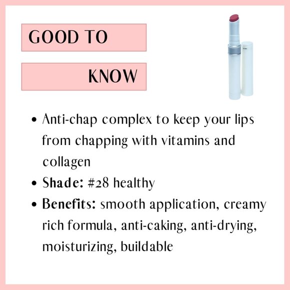 Almay Smooth Anti Chap Lipcolour #28 Healthy - Picture 2 of 2